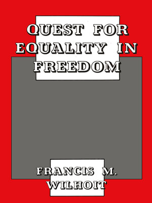 cover image of Quest for Equality in Freedom